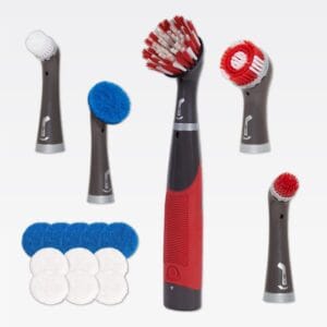 rubbermaid reveal power scrubber 18 piece kit